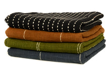 Load image into Gallery viewer, The Sage Harbour – Handwoven Cotton Bed Runner