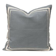 Load image into Gallery viewer, Frame – Cadet Grey Cushion Cover