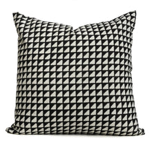 Load image into Gallery viewer, Prism Black Cushion Cover
