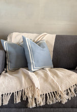 Load image into Gallery viewer, Frame – Cadet Grey Cushion Cover