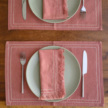 Load image into Gallery viewer, ASH ROSE HANDCRAFTED PLACEMAT