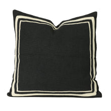Load image into Gallery viewer, Frame Charcoal Grey Cushion Cover
