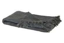 Load image into Gallery viewer, Chalet Grey Throw Blanket
