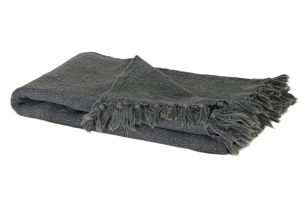 Chalet Grey Throw Blanket