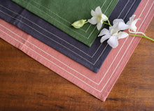 Load image into Gallery viewer, OLIVE GREEN HANDCRAFTED PLACEMAT
